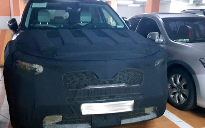 Sorento Prime 2020-2021 in Tarnung wird getestet