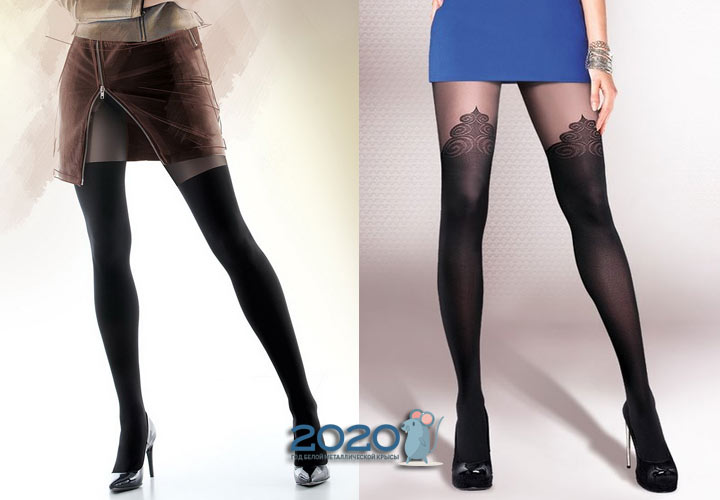 Strümpfe 2019-2020 mit nachgemachten Strümpfen