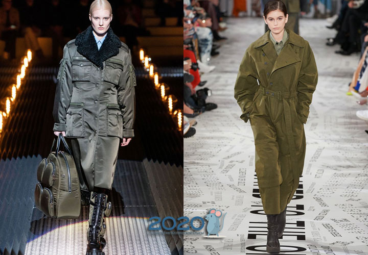 Militärwintermantel 2019-2020