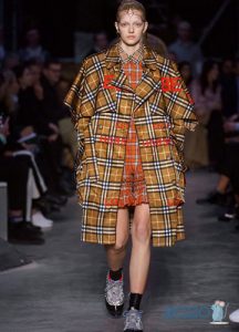 Plaidmantel Herbst-Winter 2019-2020