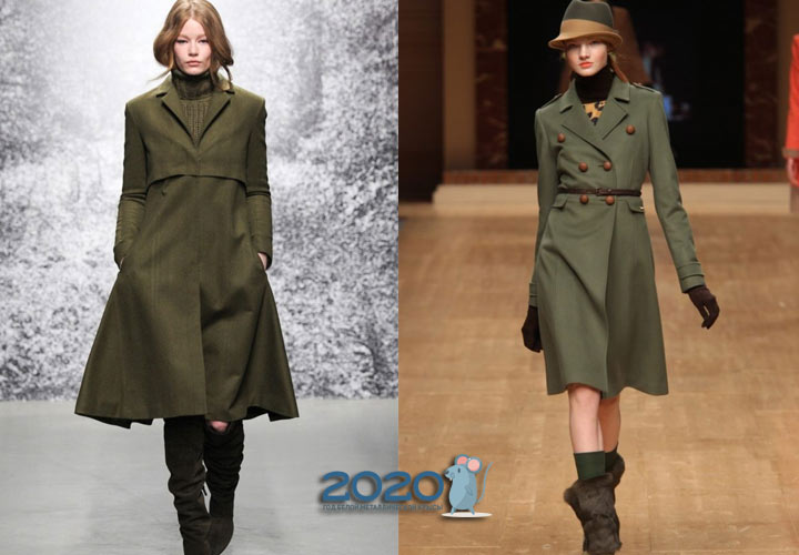Militärregenmäntel Herbst-Winter-Mode 2019-2020