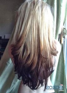 Modische Haarfärbung Winter 2019-2020