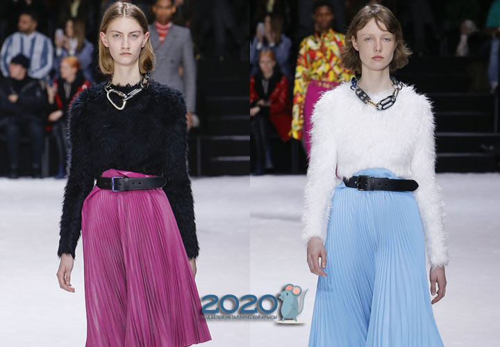 Pullover-Gras Herbst-Winter 2019-2020