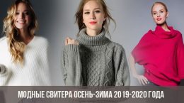 Fashion Pullover Herbst-Winter 2019-2020
