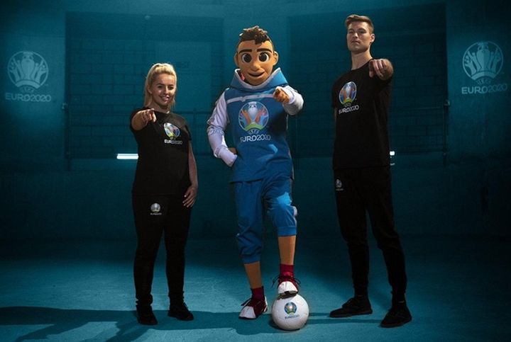 Maskottchen Euro 2020 Fußball Fähigkeiten
