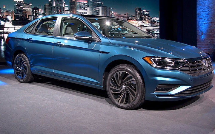 Außenansicht Volkswagen Jetta 2019-2020