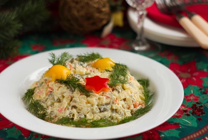 Vegetarischer Olivier