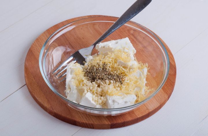 Schritt für Schritt kochen Snacks Weihnachtsbäume