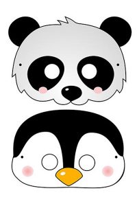 Neujahrsmaske 2020 für das Kinderblatt 5