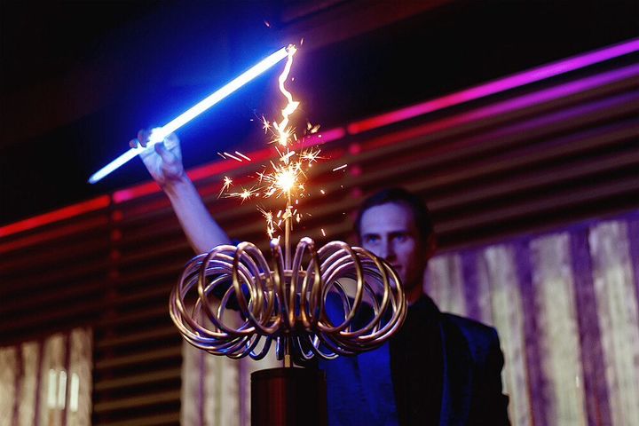 Wissenschaftlicher Weihnachtsbaum an der Moskauer Staatlichen Universität