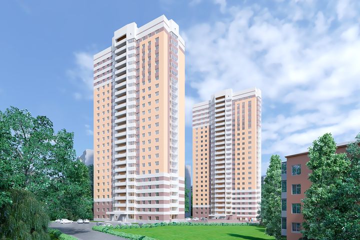 ZhK Chernikovsky Wolkenkratzer