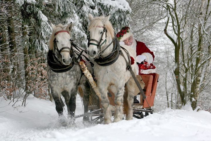 Glückwunsch vom Weihnachtsmann
