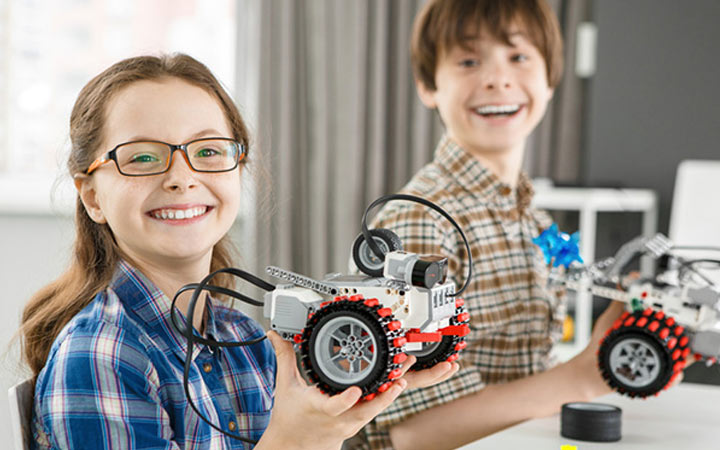 Robotik statt Arbeiten in der 5. Klasse