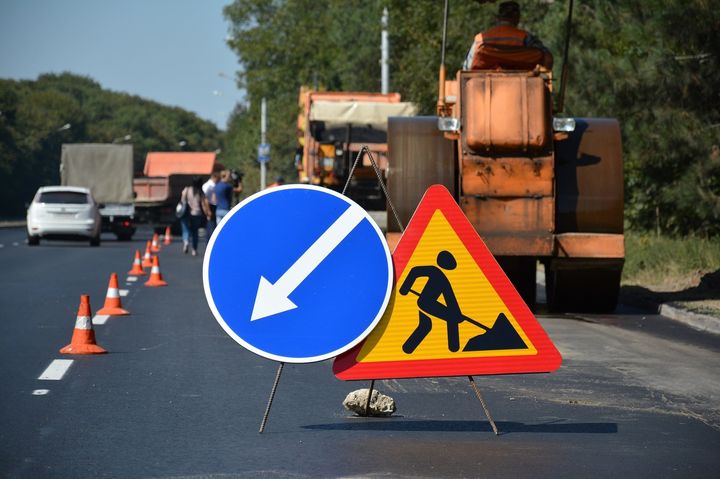 Rekonstruktion der Autobahn Nosovikhinsky
