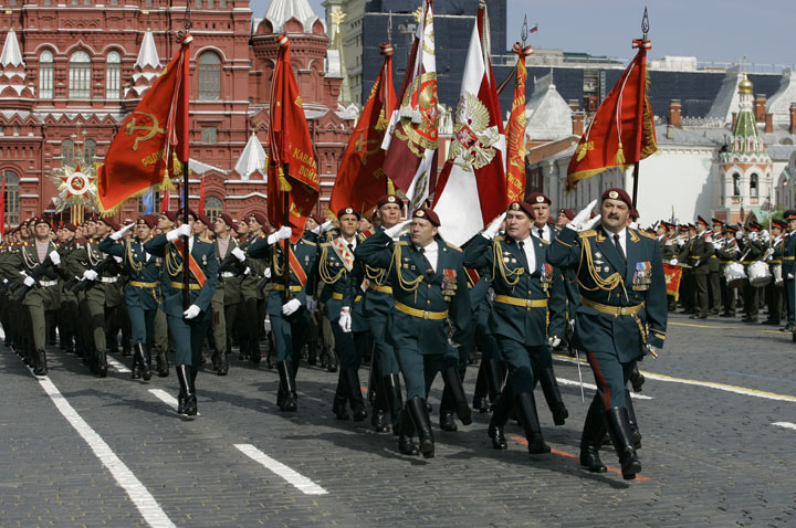 Parade und andere Veranstaltungen am 9. Mai 2020