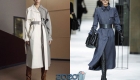 Modelle der klassischen Trenchcoats Herbst-Winter 2019-2020