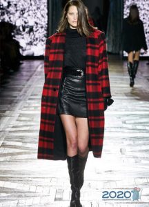 Karierte Drucksammlungen Herbst-Winter 2019-2020