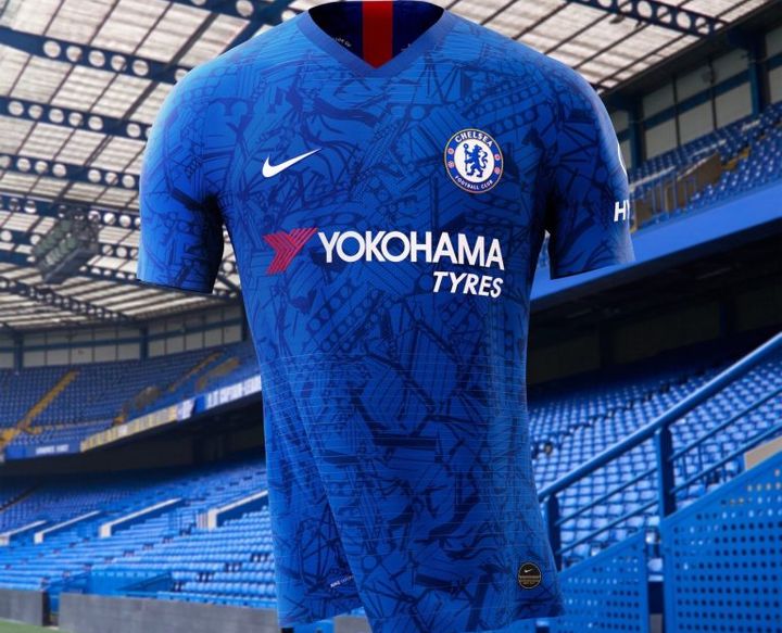 T-Shirt des neuen Heimtrikots von Chelsea FC 2019-2020