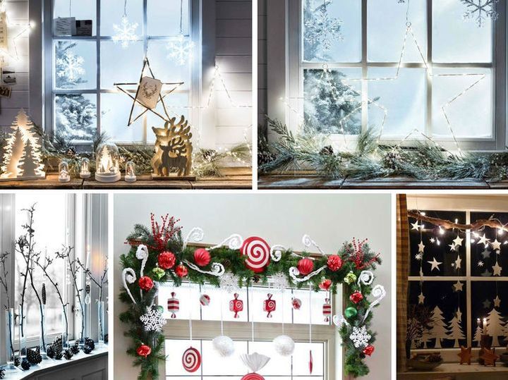 Dekoration des neuen Jahres nach Hause