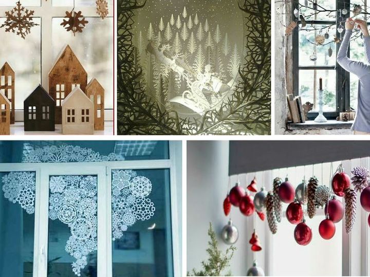 Dekoration des neuen Jahres nach Hause