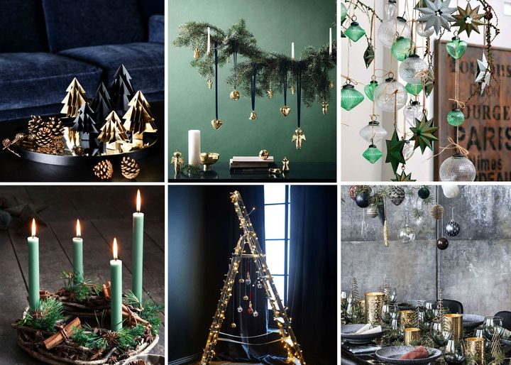 Dekoration des neuen Jahres nach Hause