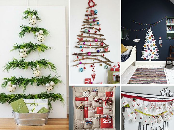 Dekoration des neuen Jahres nach Hause