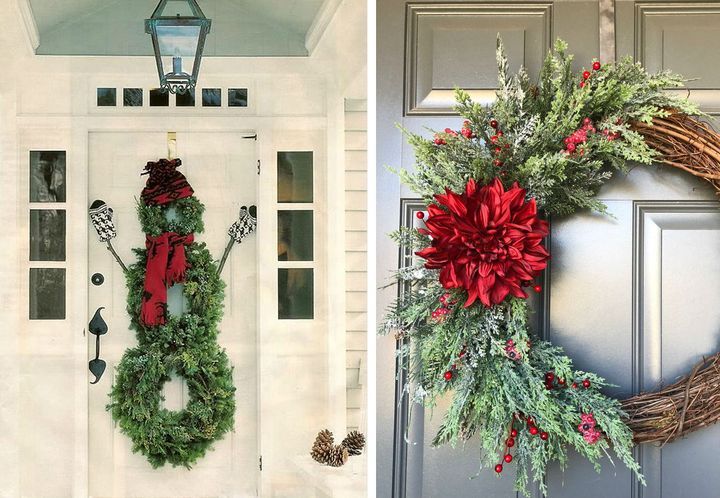 Dekoration des neuen Jahres nach Hause