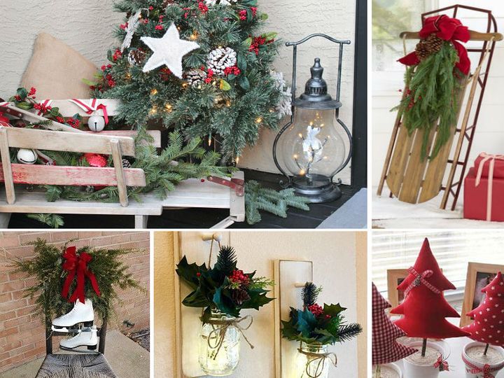 Dekoration des neuen Jahres nach Hause