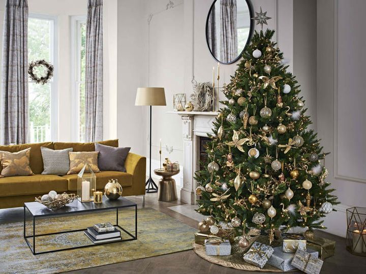 Dekoration des neuen Jahres nach Hause