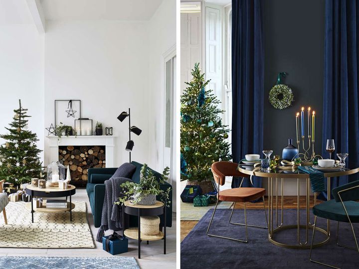 Dekoration des neuen Jahres nach Hause