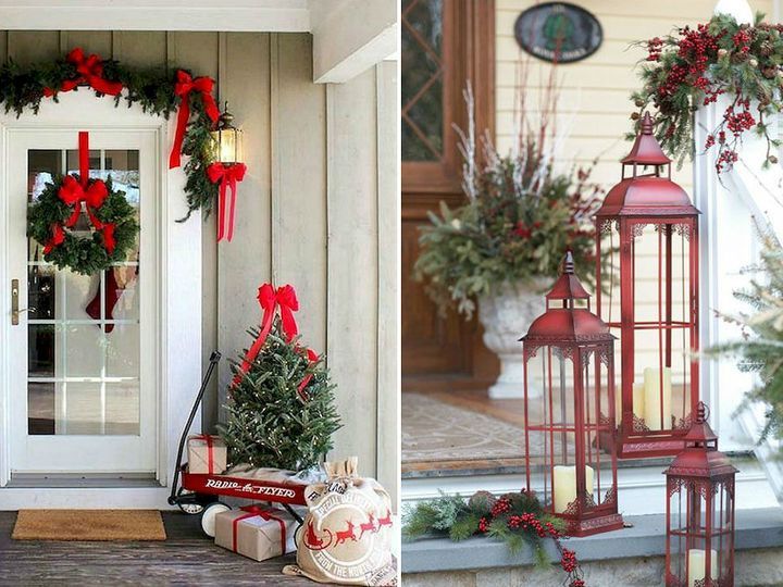 Dekoration des neuen Jahres nach Hause