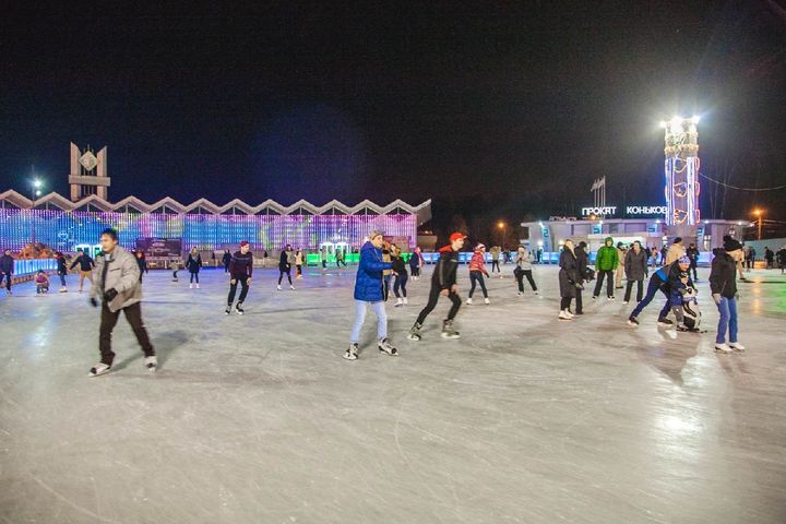 Eisbahn Sokolniki