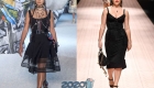 Schwarzes Plus Size Kleid von Dolce & Gabbana