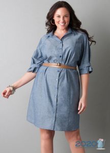 Kleid für Denim 2019-2020