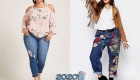 Modische Jeans für übergewichtige Frauen für 2019-2020
