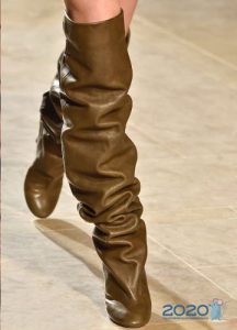 Akkordeon - modische Stiefel Herbst-Winter 2019-2020