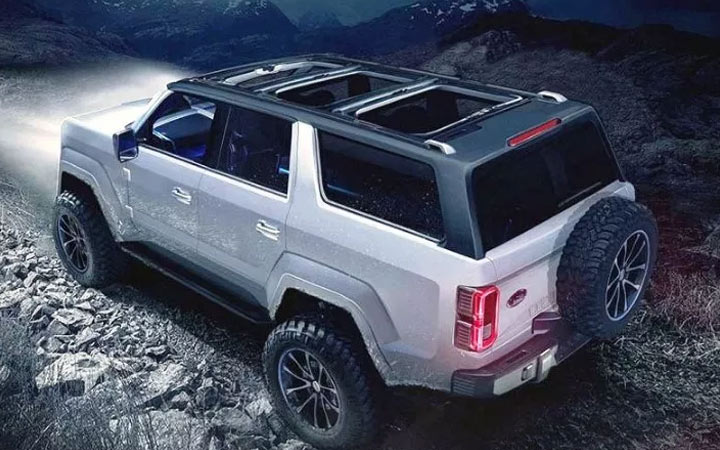 Äußeres des neuen Bronco 2020