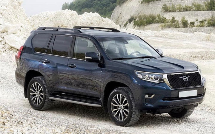 Der neue UAZ Patriot basiert auf dem Prado im Jahr 2020