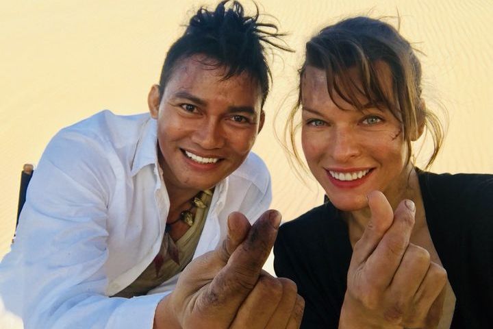 Mila Jovovich und Tony Jaa