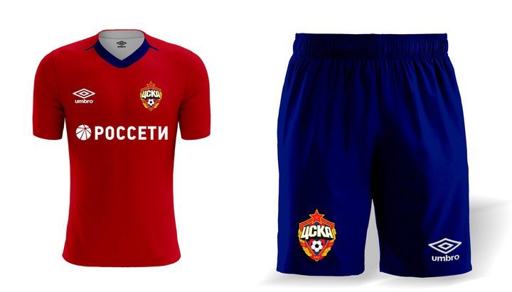 Heimtrikot CSKA-Uniformen für die Saison 2019-2020