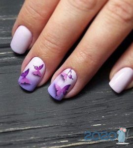 Screen Airbrushing in der Maniküre-Mode 2019-2020