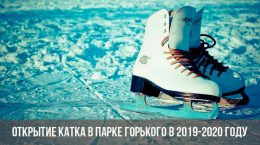 Eisbahn im Gorki-Park 2019-2020