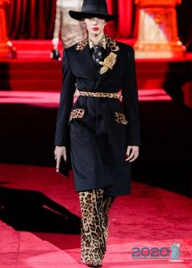Leopardenmuster Dolce Gabbanna Herbst-Winter 2019-2020