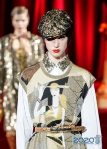 Cap Dolce Gabbanna Herbst-Winter 2019-2020