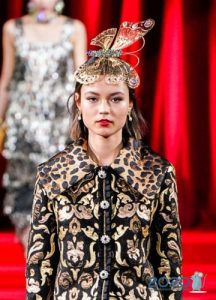 Hut Schmetterling Dolce Gabbanna Herbst-Winter 2019-2020