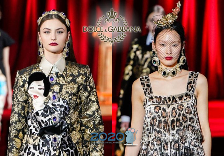 Dekorationen Dolce Gabbanna Herbst-Winter 2019-2020