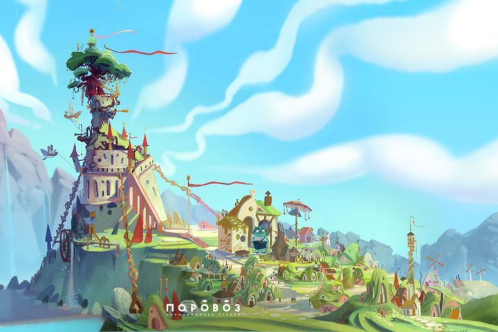 Cartoon 2020 Koschey. Wirkliche Geschichte