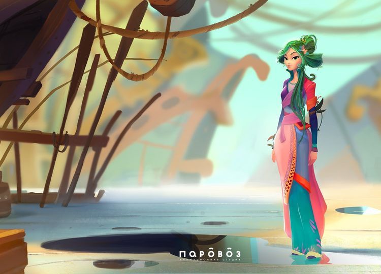 Cartoon Koschey. Wirkliche Geschichte