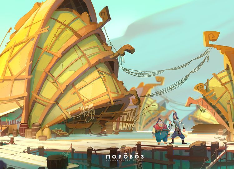 Cartoon Koschey. Wirkliche Geschichte