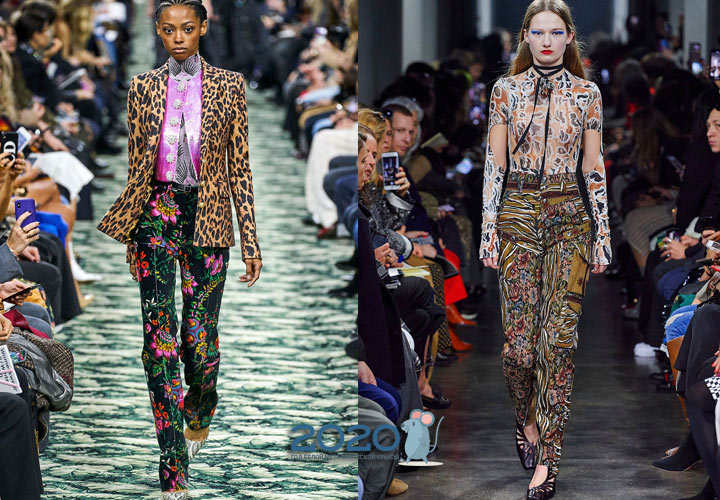 Blumenhose Winter 2019-2020